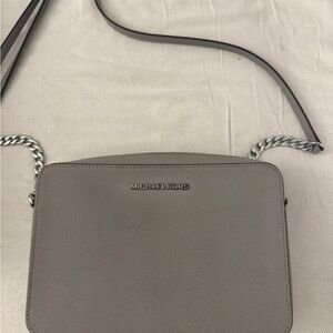 Michael Kors Silver Crossbody Bag
